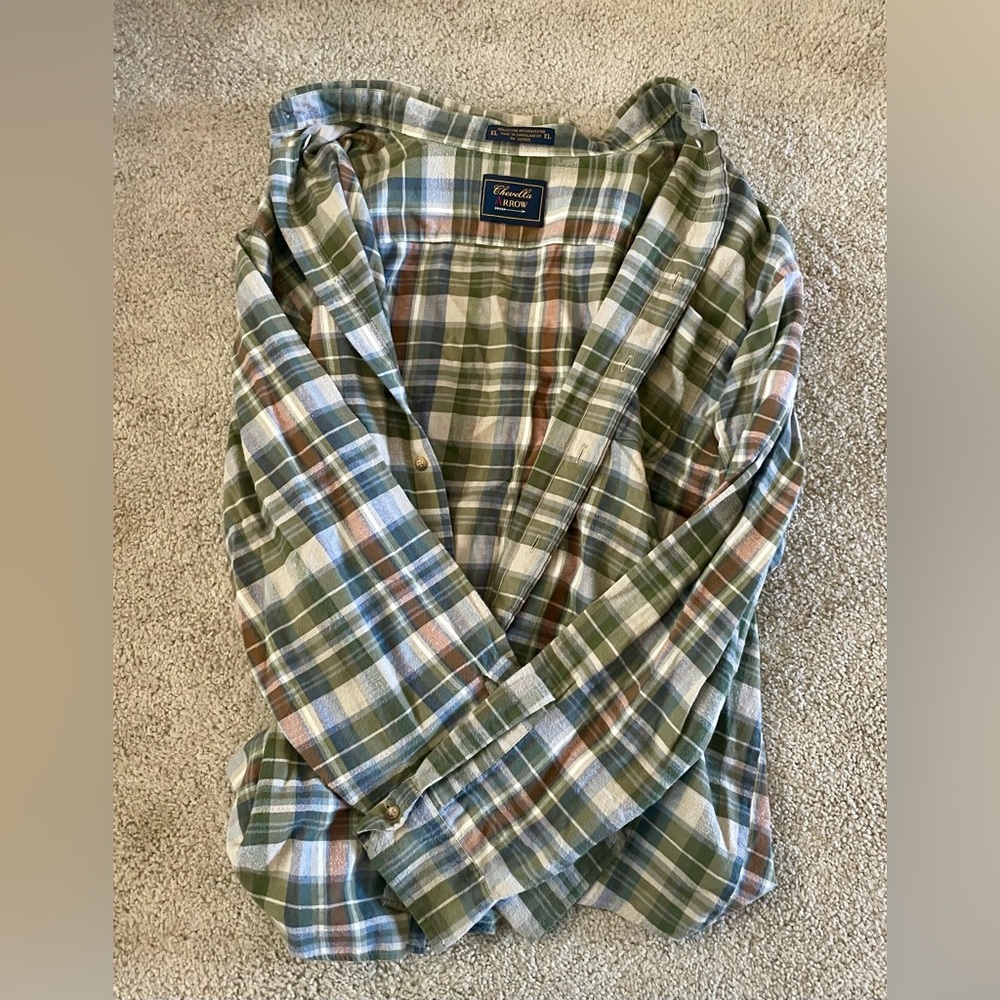 Vintage Chevella Arrow Long-Sleeve Button-Down!